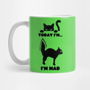 Cat feel mad Mug